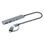 4PRT USBC/A CMBO HUB 2X2