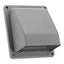 LAMBRO 6-Inch P Sd Exs Vent W/Rs Gry