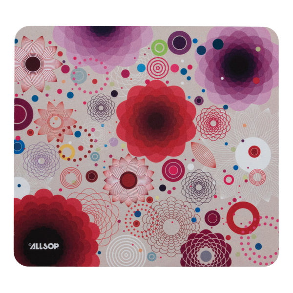 FLORAL RETRO MOUSE PAD