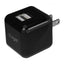 2.4AMP DUAL USB CHRGR BLK