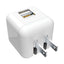 2.4AMP DUAL USB CHRGR WHT