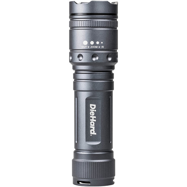 DIEHARD 1700-Lumen Twist Focus Flashlight