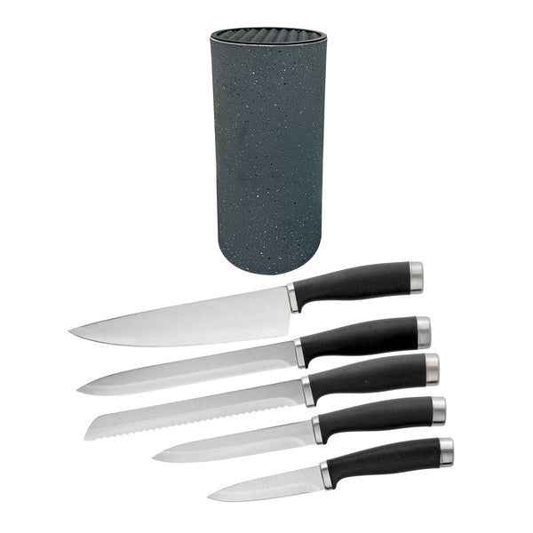 6PC SS KNIFE SET W/HOLDR Main image