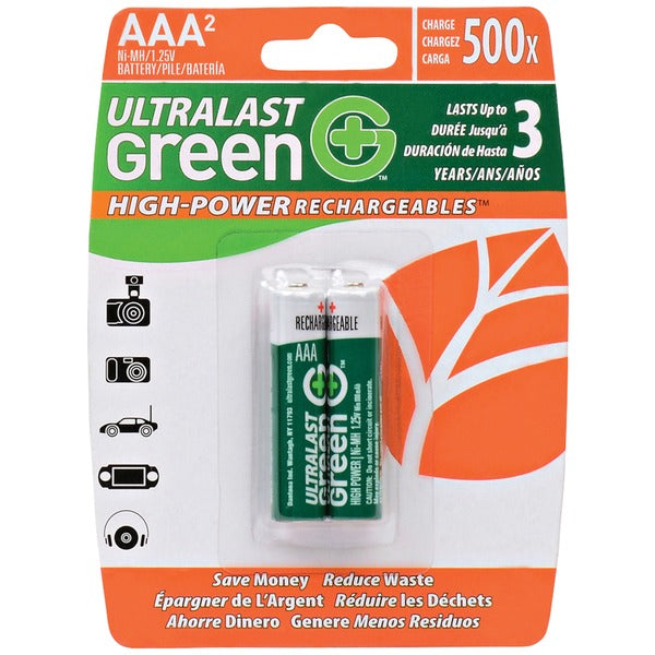 2PK NIMH CARDED AAA BATT Main image