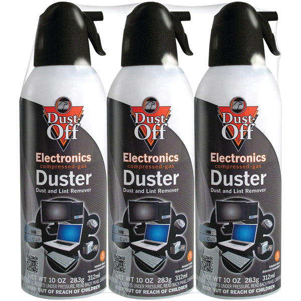 DUST-OFF 10-Oz Dispsble Duster 3-Pack