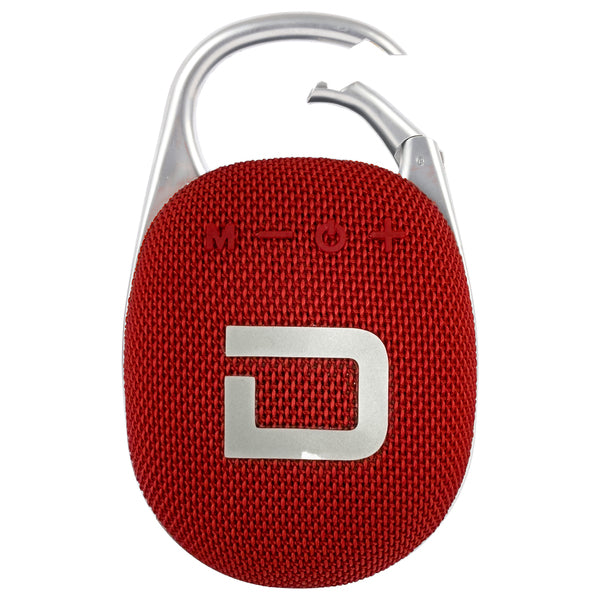 WTRPRF BT CLIP SPKR RED