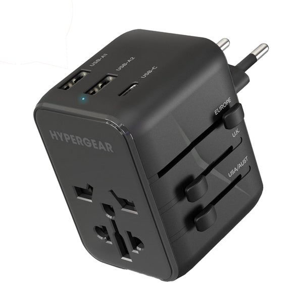 WRLDCHRG UNI TRV ADPT BLK Main image