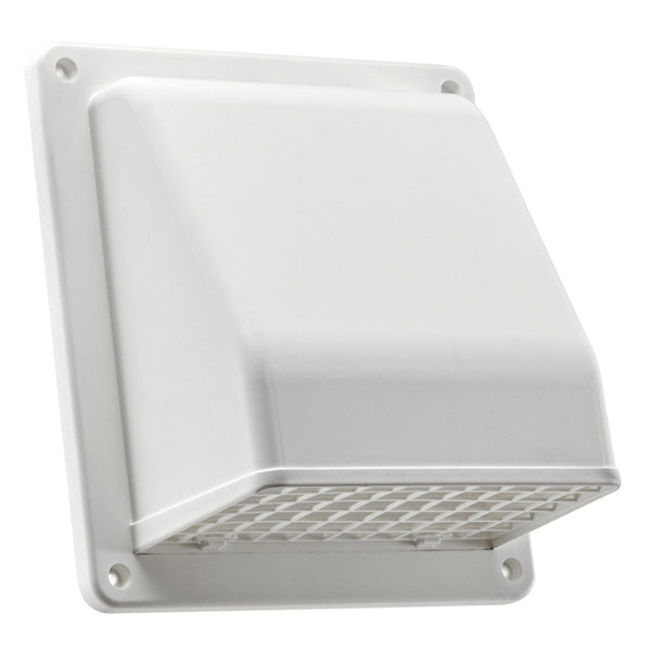LAMBRO 6-Inch P Sd Exs Vent W/Rs White