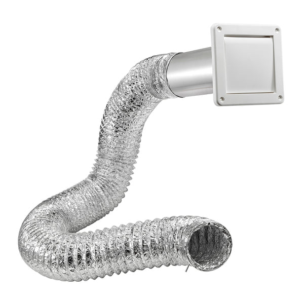 LAMBRO 4Inx8Ft Bth S Flp Vent Kit Main image