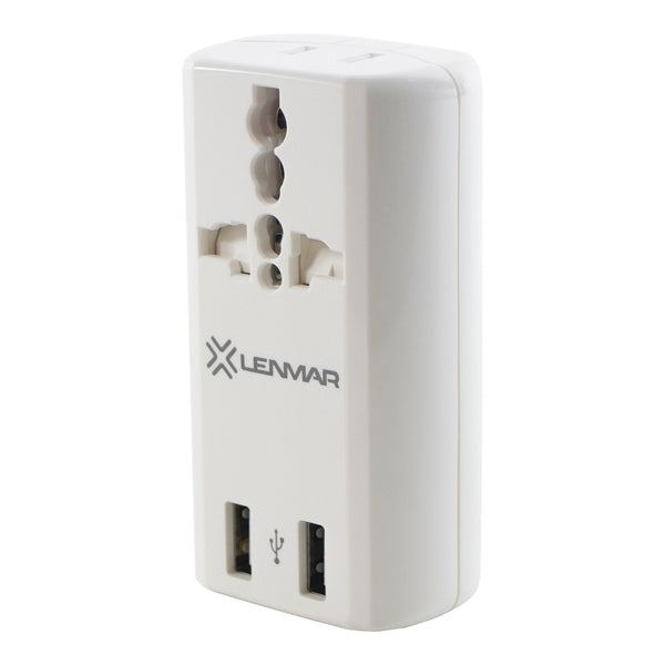 ALL-IN1 ADPTR W/USB WHT Main image