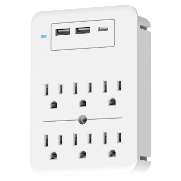 6OT 2 USB/1C 20W SRG PRT