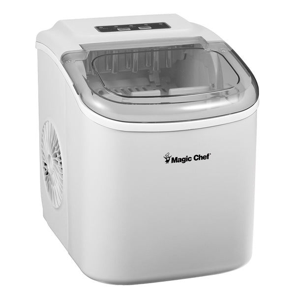 MAGIC CHEF 27-Lb Port Cntr Ice Maker White