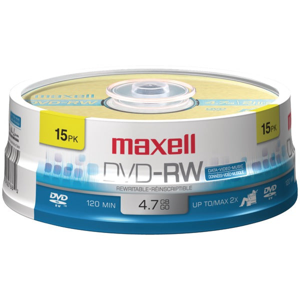 4.7GB DVD-RW 15CT SPINDLE Main image