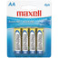 AA 4PK CARDED BATTERIES