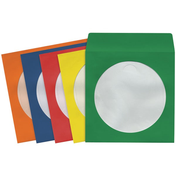 50PK COLOR CD/DVD SLEEVES Main image