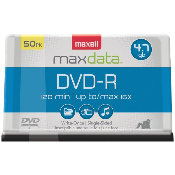 MAXELL 4.7-GB Dvd-R 50Ct Spindle
