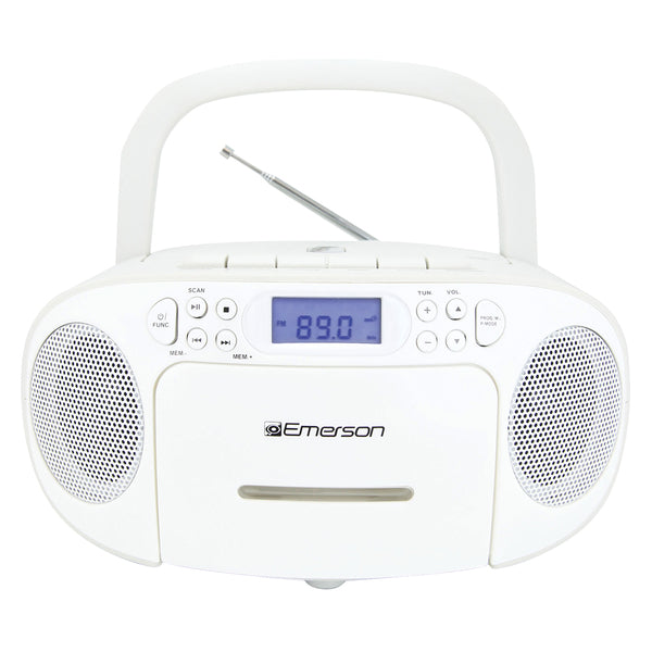 CD/CST BMBX W/RADIO WHT