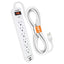 25FT 2USB SRG PT STRP WHT