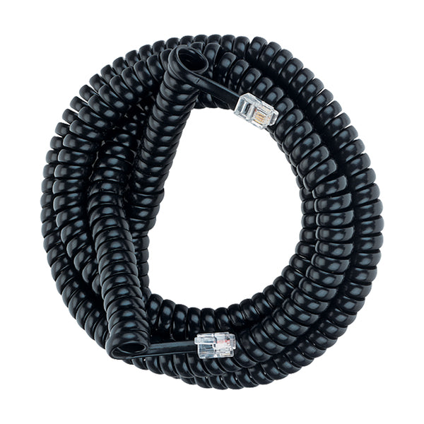 25FT PHN COIL CORD TP BK Main image