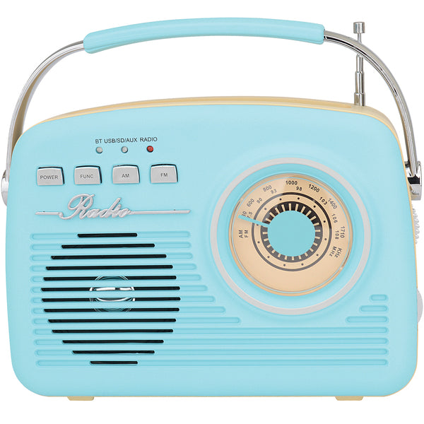 RETRO BT PORT RADIO BLU
