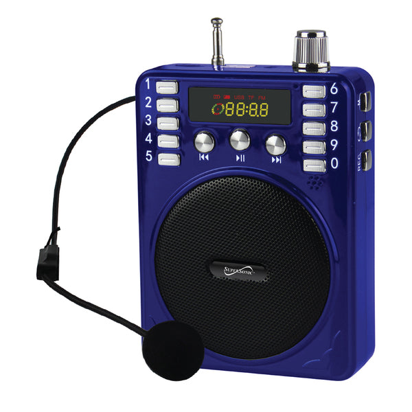 BT PA SYS VOICE AMP BLU