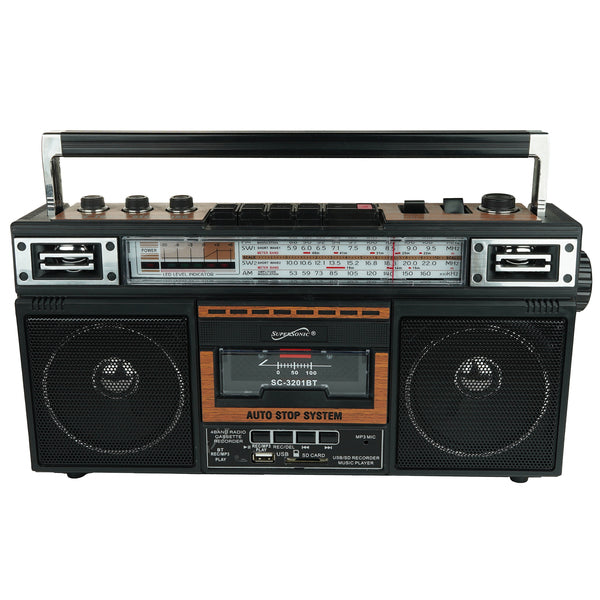 4 BND CASSETTE RDIO WOD