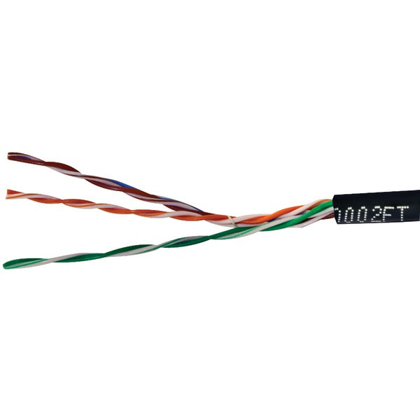 CAT5E UTP CMR 1000FT BLK Main image