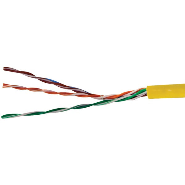 CAT5E UTP CMR 1000FT YLW Main image