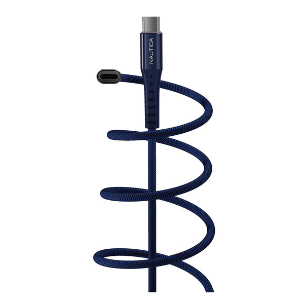 4FT USBC CBL W/LED NVY Main image