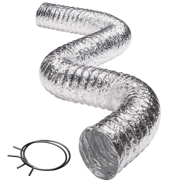 8' FOIL DUCT W/CLAMPS Main image