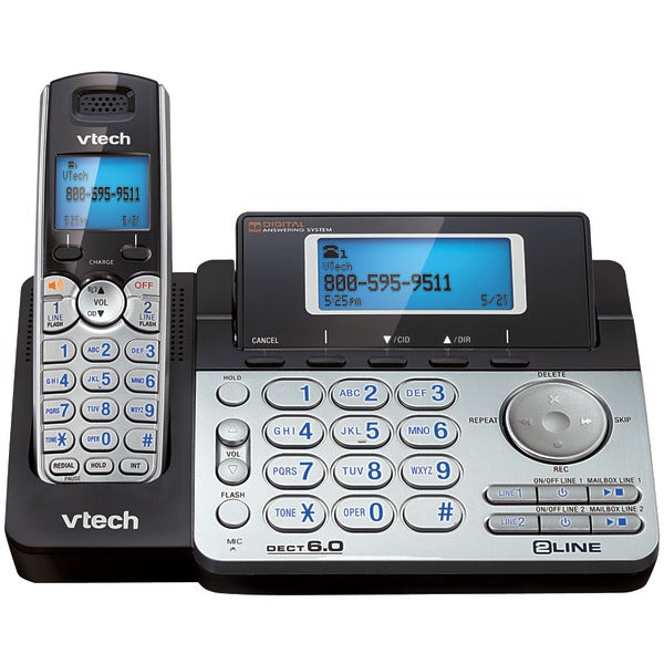 DECT 6.0 2-LN CRDLESS PHN Main image