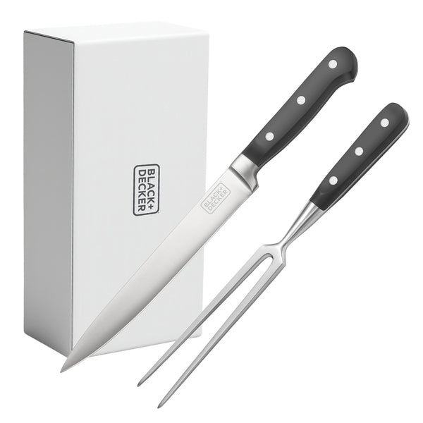 2PC SS CRV KNF SET W/BOX