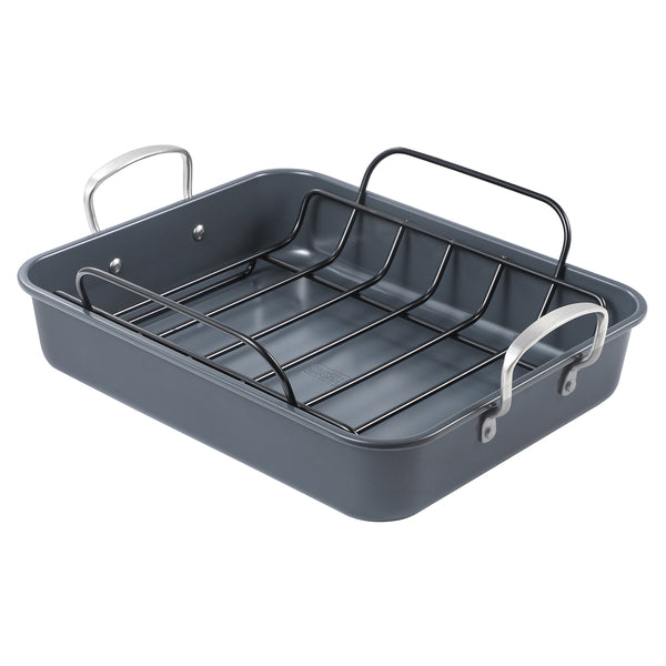LRG TURKEY RST PAN W/RACK Main image