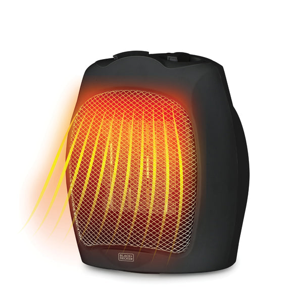 BLACK+DECKER Dsktp Ceramic Heater Black