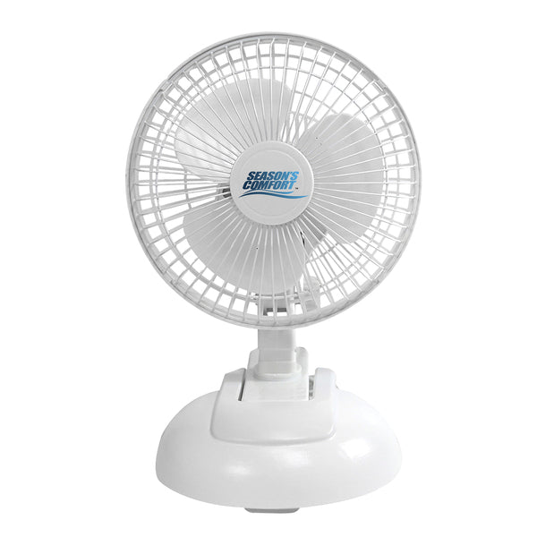 SEASONS COMFORT 6-Inch Table Top & Clip Fan Main image